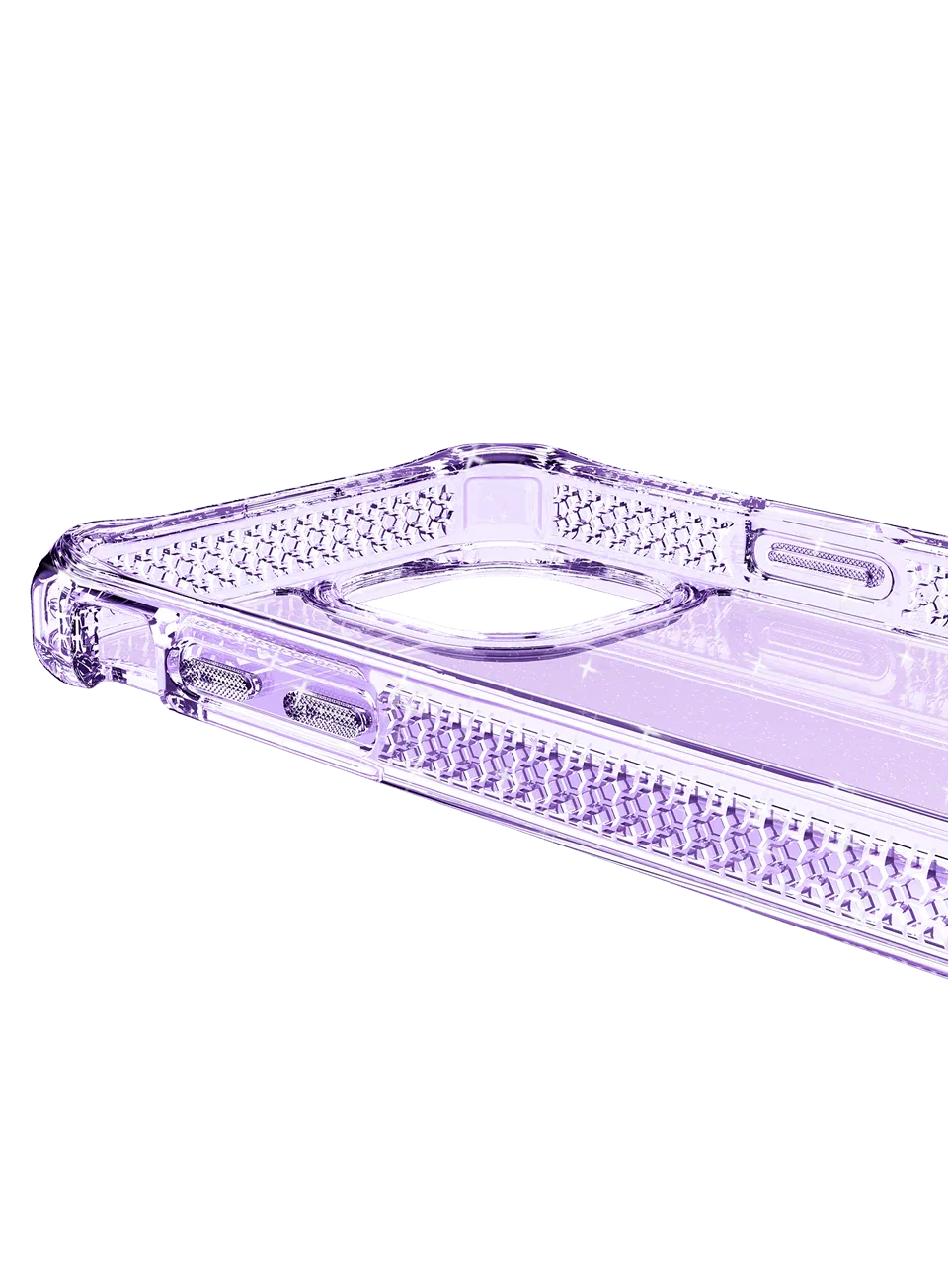 Itskins Hybrid Spark iPhone 13 Pro Cover - Light Purple - Tashqila Itskins Hybrid Spark iPhone 13 Pro Cover - Light Purple - Tashqila
